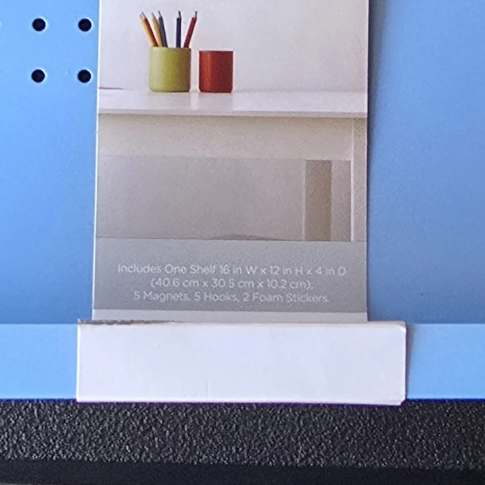 Trueliving Blue Wall Shelf
